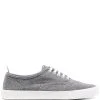 Thom Browne low-top flat sneakers