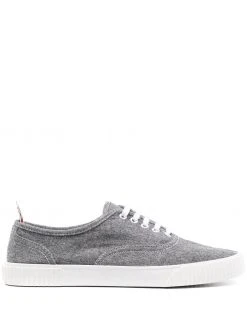 Thom Browne low-top flat sneakers