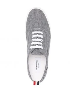 Thom Browne low-top flat sneakers
