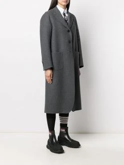 Best deal π Thom Browne Notched lapel single breasted coat single breasted coats of women β¨ 9 Thom Browne notched-lapel single-breasted coat