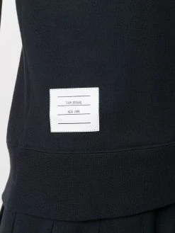 Hot Sale π Thom Browne Logo patch short sleeve sweatshirt top performance tops of women π 9 Thom Browne logo patch short sleeve sweatshirt top