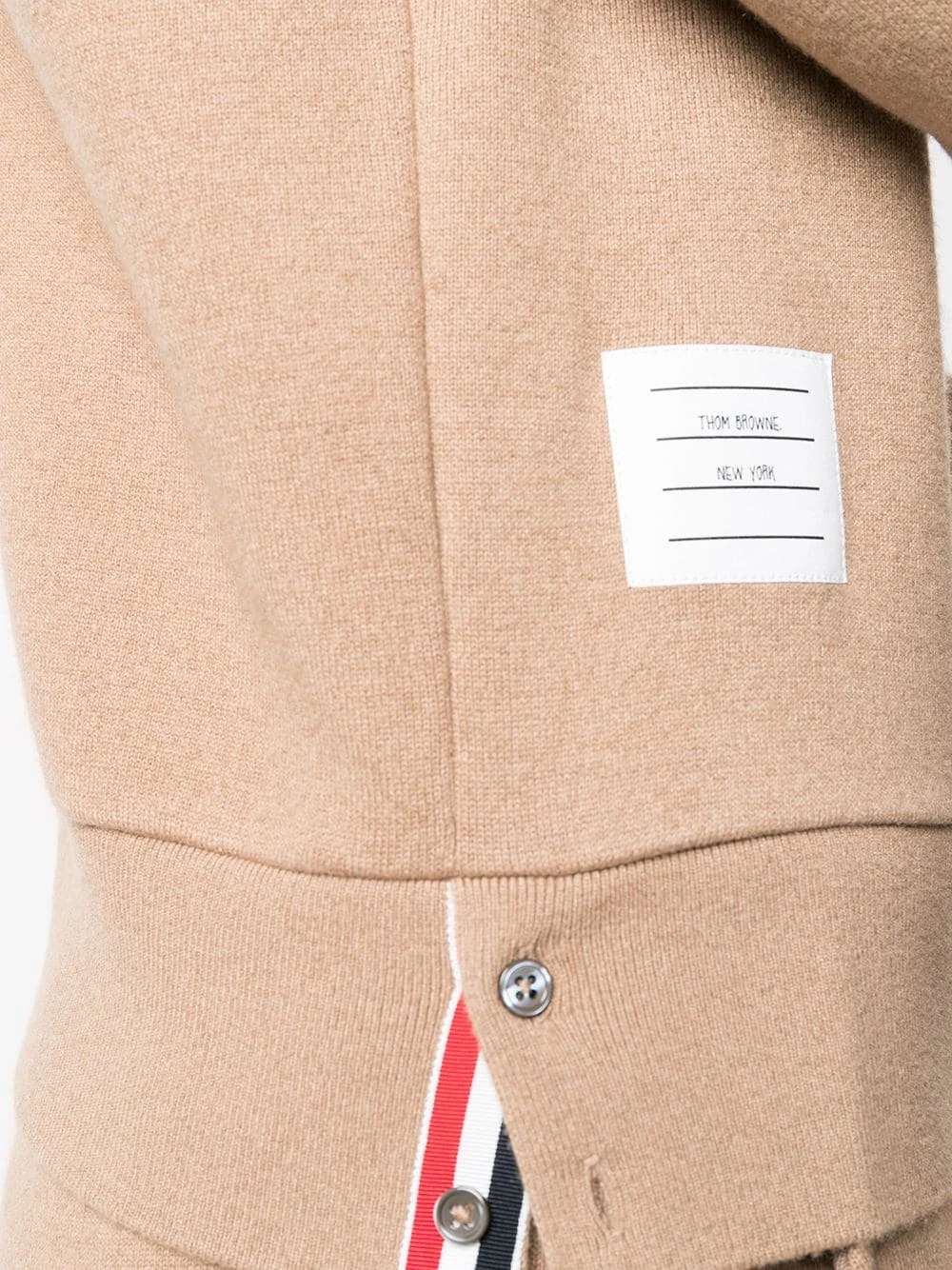 Cheap π Thom Browne Long sleeve 4 Bar stripe sweatshirt sweaters of women β€οΈ 5 Thom Browne long-sleeve 4-Bar stripe sweatshirt