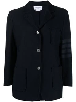Thom Browne 4-Bar stripe twill sack jacket