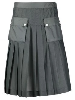 Thom Browne pleated mid-length skirt