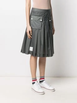 Thom Browne pleated mid-length skirt
