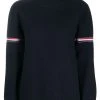 Thom Browne overwashed heritage waffle stitch turtleneck jumper