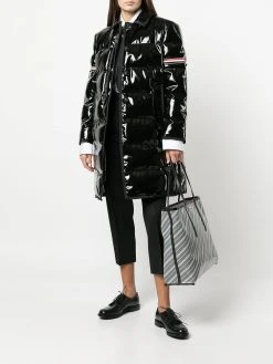 Thom Browne monogram-print tote bag