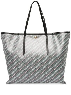 Thom Browne monogram-print tote bag