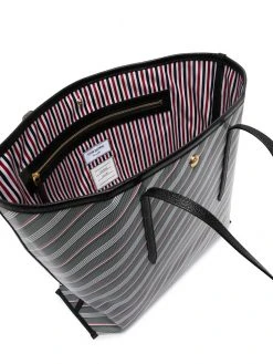 Thom Browne monogram-print tote bag