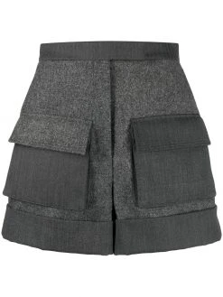 Thom Browne multiple-pocket design shorts