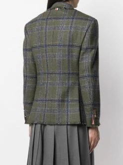 Thom Browne madras-check blazer