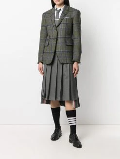 Thom Browne madras-check blazer