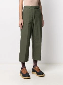 Best Sale β Thom Browne Cropped cotton utility trousers cropped pants of women π 7 Thom Browne cropped cotton utility trousers