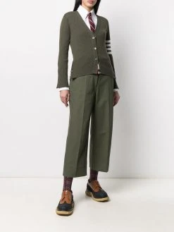 Thom Browne cropped cotton utility trousers