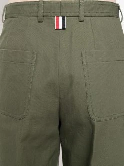 Best Sale β Thom Browne Cropped cotton utility trousers cropped pants of women π 9 Thom Browne cropped cotton utility trousers