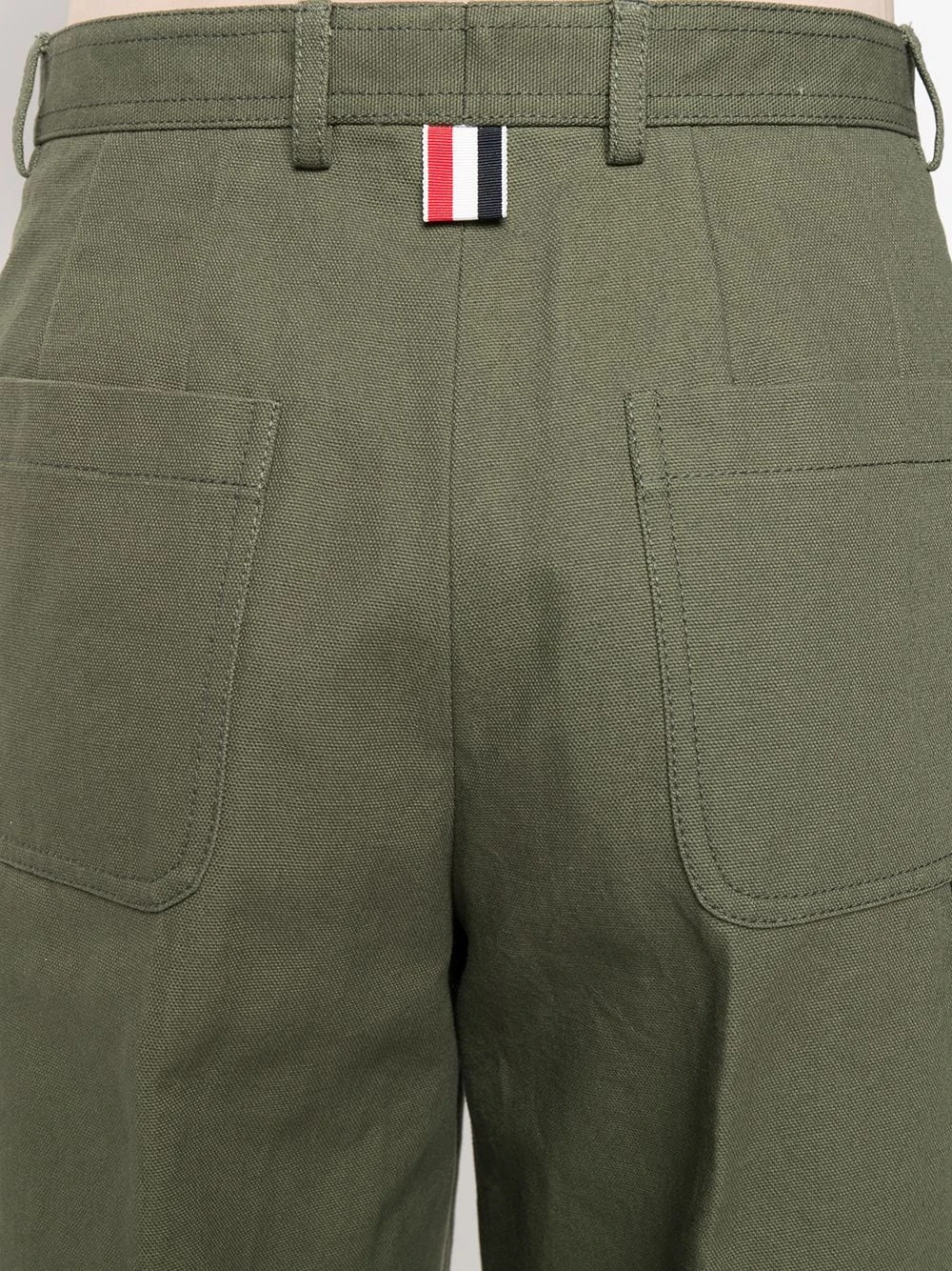 Best Sale β Thom Browne Cropped cotton utility trousers cropped pants of women π 5 Thom Browne cropped cotton utility trousers