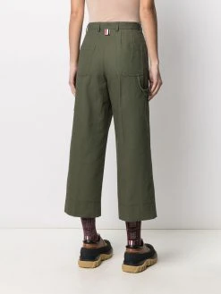 Best Sale β Thom Browne Cropped cotton utility trousers cropped pants of women π 8 Thom Browne cropped cotton utility trousers