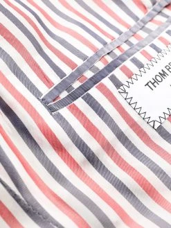 Promo 𧨠Thom Browne Tartan tweed overcoat single breasted coats of women π€© 12 Thom Browne tartan tweed overcoat