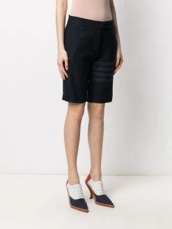 Thom Browne 4-Bar stripe twill shorts