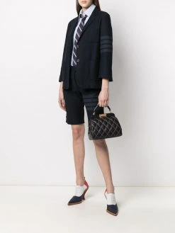 Thom Browne 4-Bar stripe twill shorts