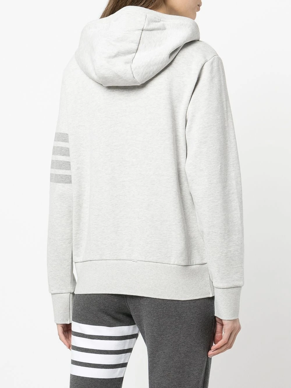 Cheapest π Thom Browne ZIP UP HOODIE IN CLASSIC LOOPBACK W/ TONAL 4 BAR performance sweatshirts & hoodies of women π₯ 4 Thom Browne ZIP UP HOODIE IN CLASSIC LOOPBACK W/ TONAL 4 BAR