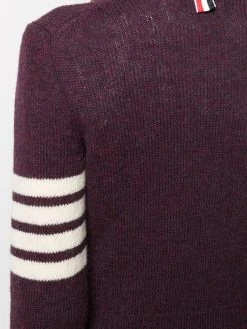 Flash Sale π Thom Browne 4 Bar stripe crew neck knitted jumper knitted sweaters of women π 9 Thom Browne 4-Bar stripe crew neck knitted jumper