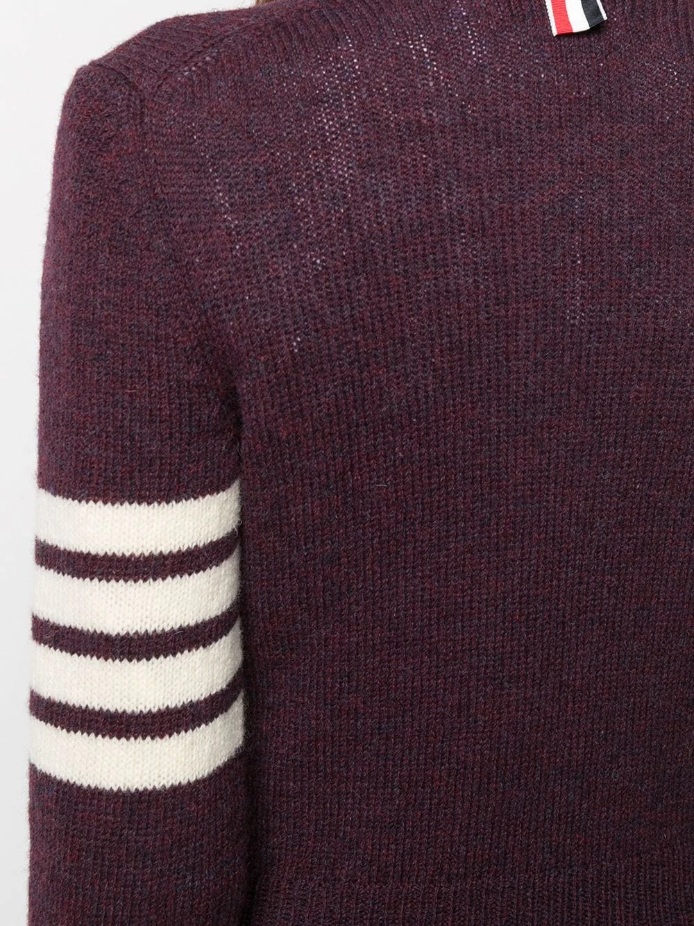 Flash Sale π Thom Browne 4 Bar stripe crew neck knitted jumper knitted sweaters of women π 5 Thom Browne 4-Bar stripe crew neck knitted jumper