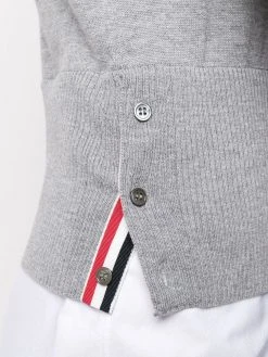 Hot Sale π Thom Browne Short sleeve V neck cardigan shirtdress day dresses of women 𧨠11 Thom Browne short-sleeve V-neck cardigan shirtdress