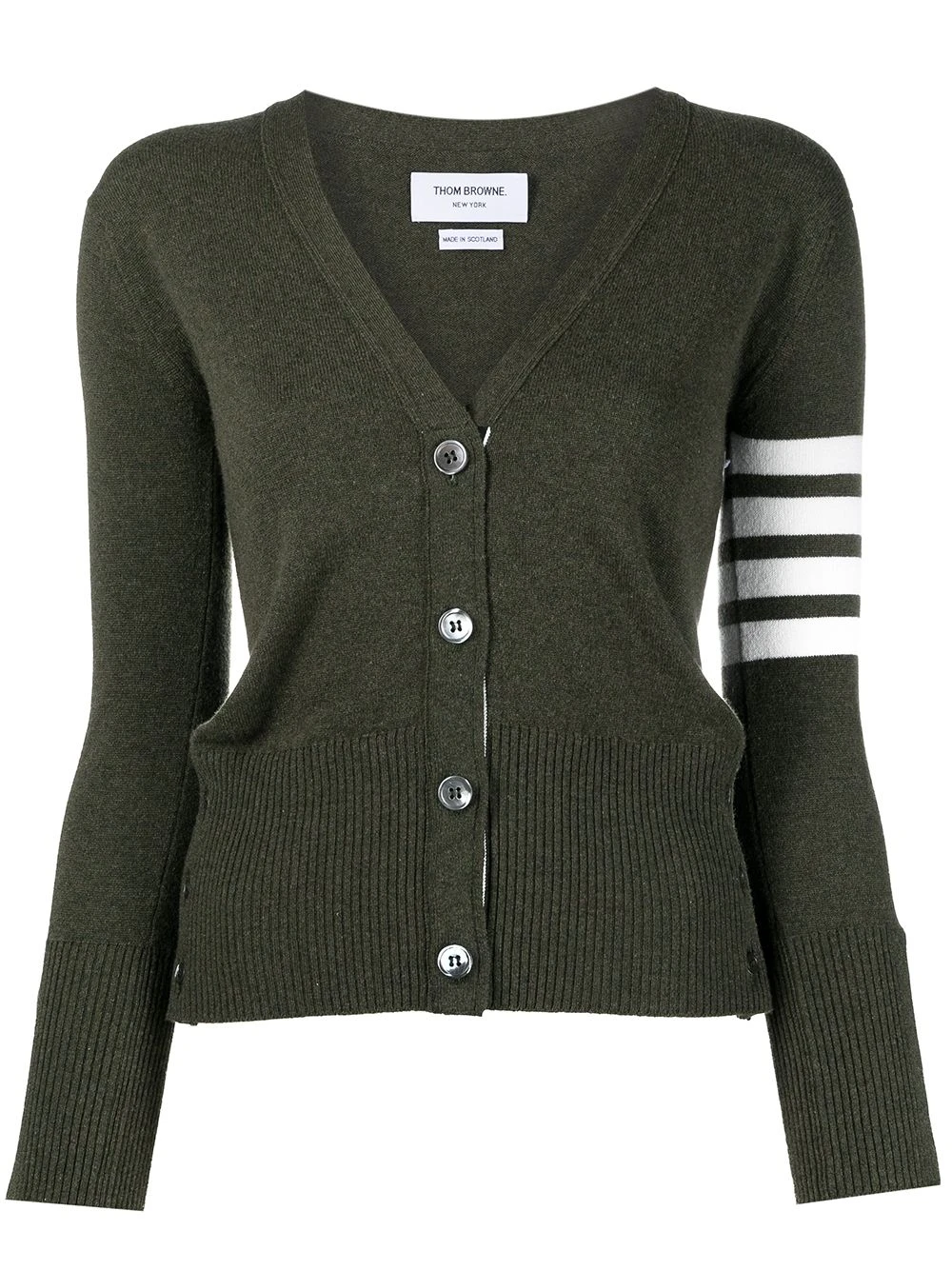 New ✨ Thom Browne 4 Bar classic V neck cardigan cardigans of women ⭐ 1 Thom Browne 4-Bar classic V-neck cardigan