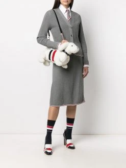 Thom Browne RWB stripe high-waisted skirt