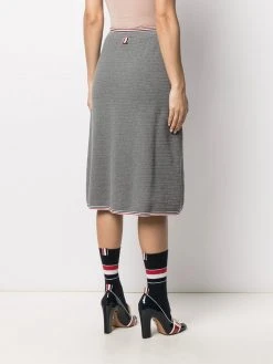 Thom Browne RWB stripe high-waisted skirt