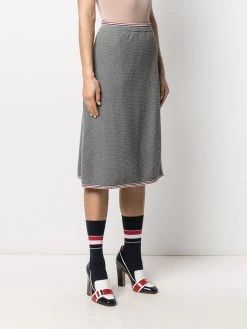 Thom Browne RWB stripe high-waisted skirt
