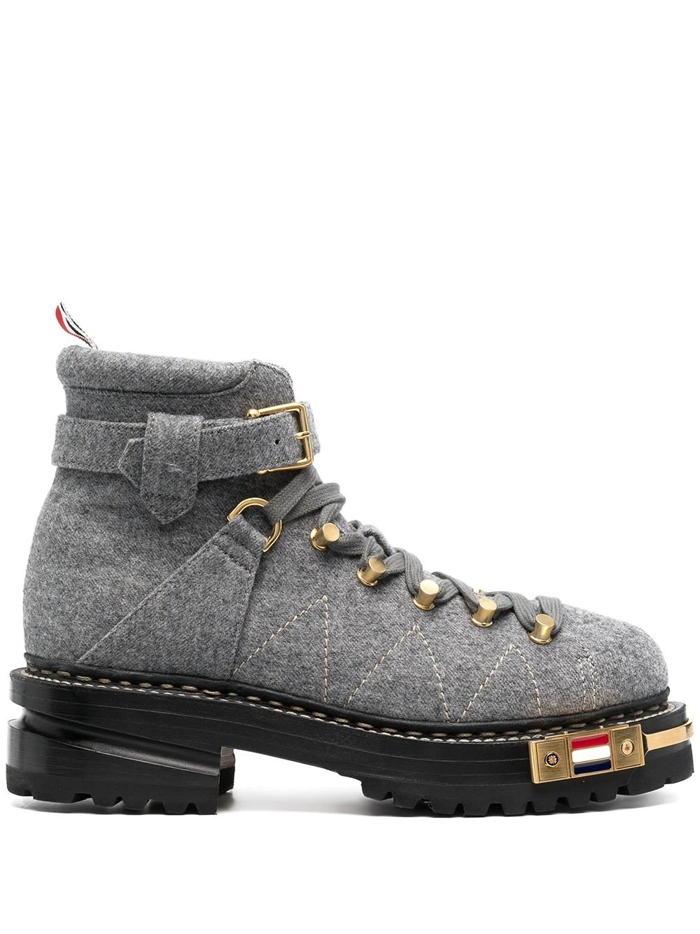 Best reviews of βοΈ Thom Browne Low heel lace up boots of women π― 1 Thom Browne low-heel lace-up boots