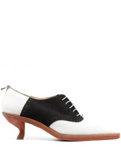 Thom Browne lace-up 50mm heeled pumps