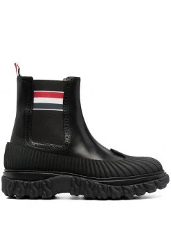 Thom Browne chelsea boot with chunky rubber-sole detail