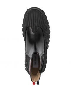 Thom Browne chelsea boot with chunky rubber-sole detail