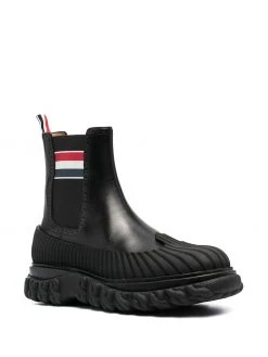 Thom Browne chelsea boot with chunky rubber-sole detail