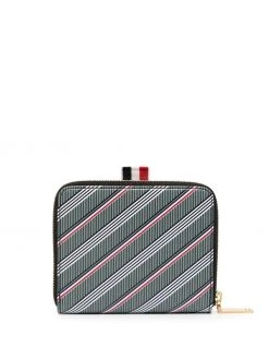 Thom Browne RWB stripe compact wallet