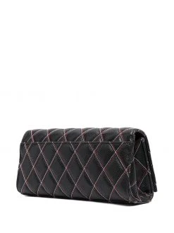 Thom Browne quilted-effect RWB shoulder bag