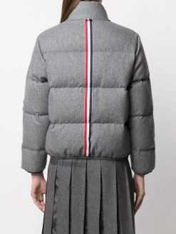 New 🔥 Thom Browne RWB stripe reversible padded jacket down jackets of women ❤️ 9 Thom Browne RWB-stripe reversible padded jacket