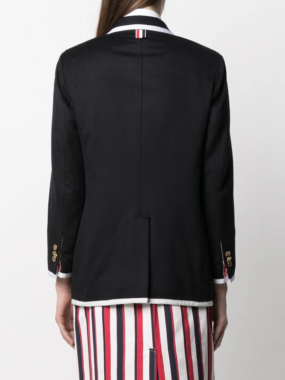 Deals π Thom Browne Single breasted cashmere blazer blazers of women π€© 4 Thom Browne single-breasted cashmere blazer