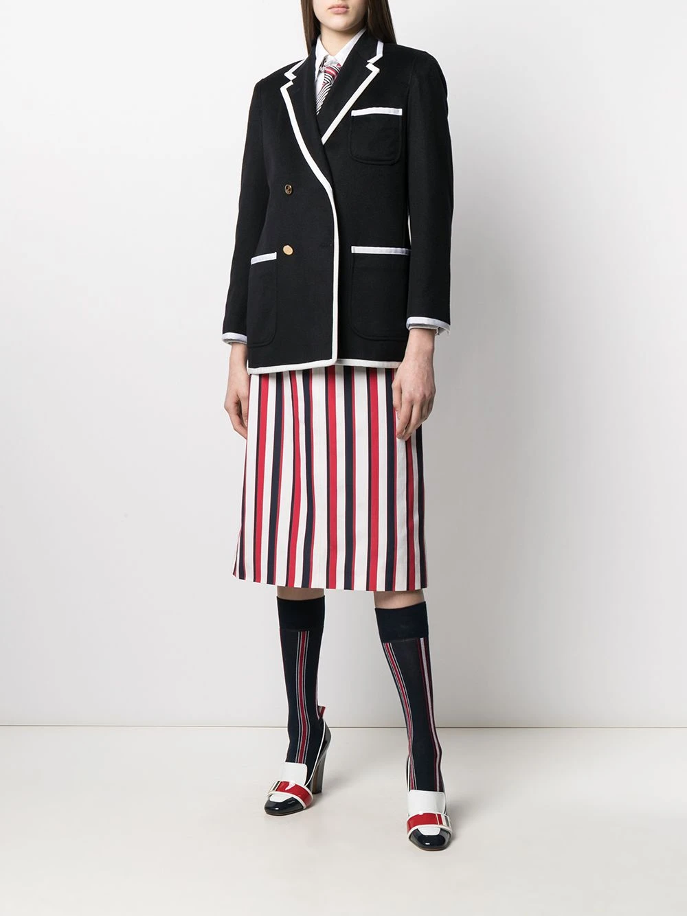 Deals π Thom Browne Single breasted cashmere blazer blazers of women π€© 2 Thom Browne single-breasted cashmere blazer