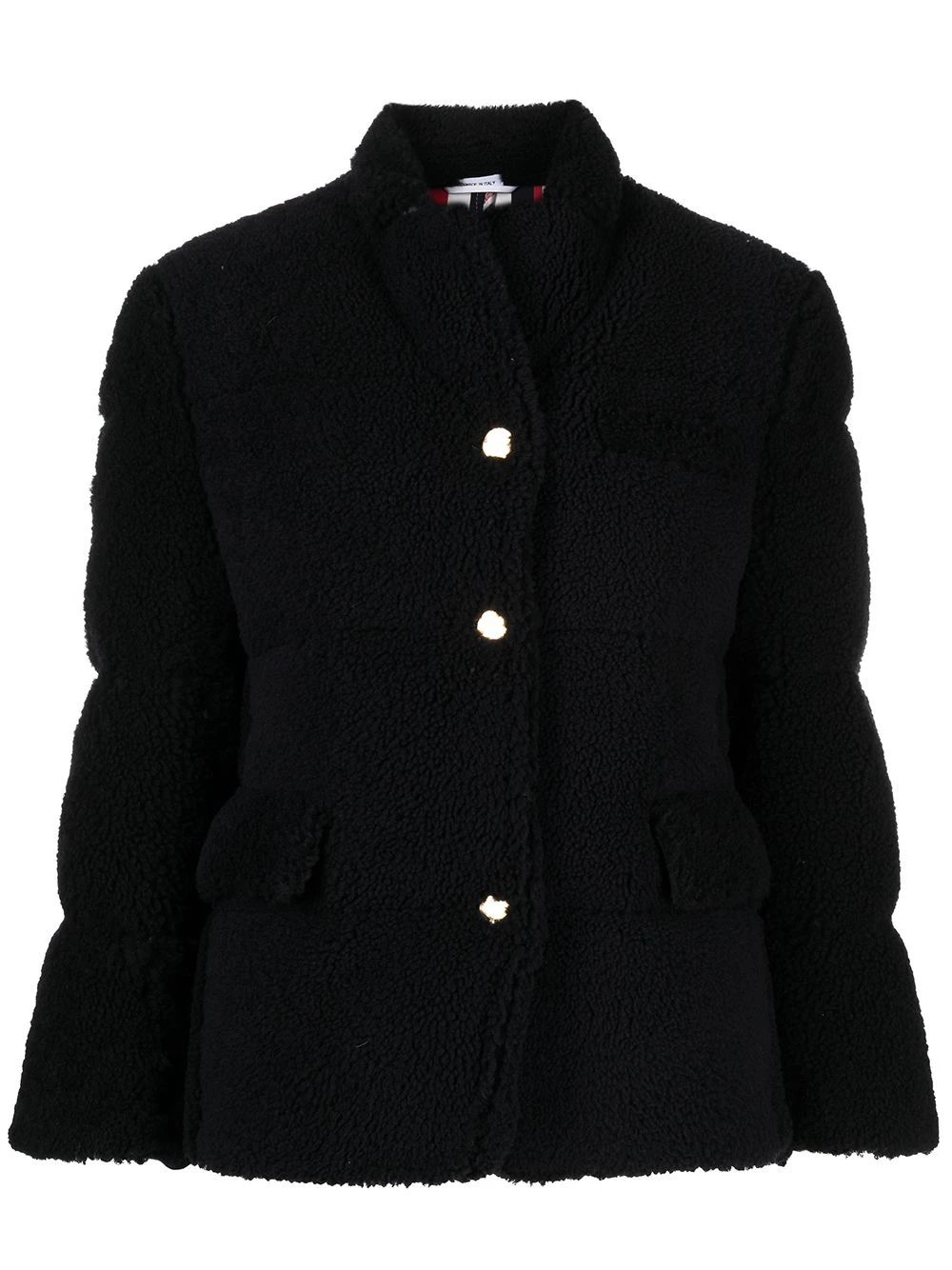 New ⭐ Thom Browne Padded shearling sport coat down jackets of women ✨ 1 Thom Browne padded shearling sport coat