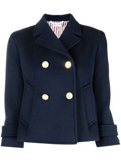 Thom Browne notched-lapel double-breasted jacket