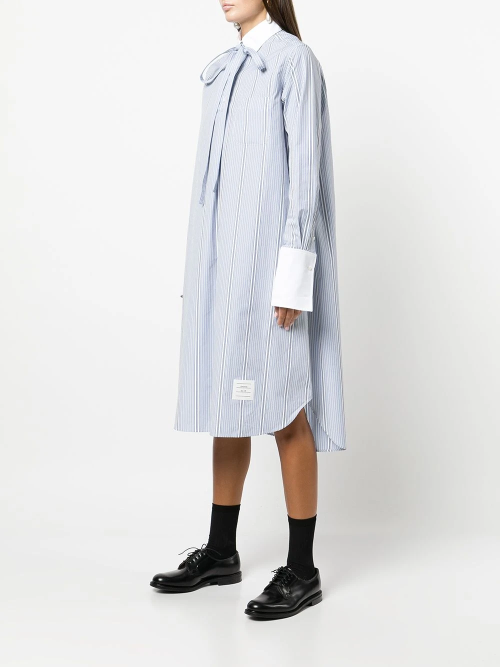 Hot Sale ❤️ Thom Browne Striped shirt👍 dress day dresses of women 🤩 3 Thom Browne striped shirt dress