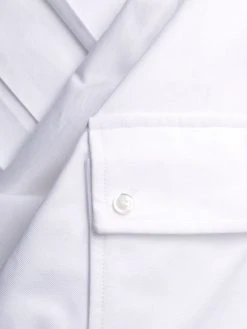 Thom Browne 2-in-1 Norfolk pleated shirtdress