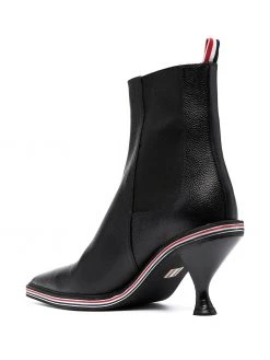 Thom Browne wing-tip chelsea boot with sculpted heel