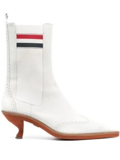 Thom Browne brogued wing-tip Chelsea boots