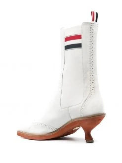 Thom Browne brogued wing-tip Chelsea boots
