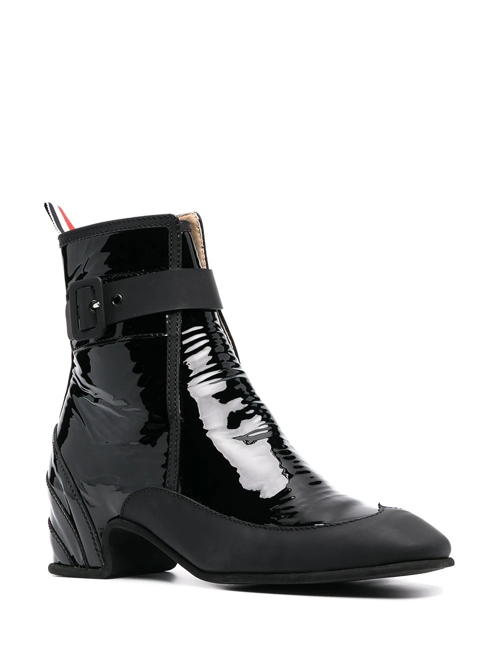 Cheap π Thom Browne Block heeled galosh ankle boots of women β 2 Thom Browne block-heeled galosh ankle boots